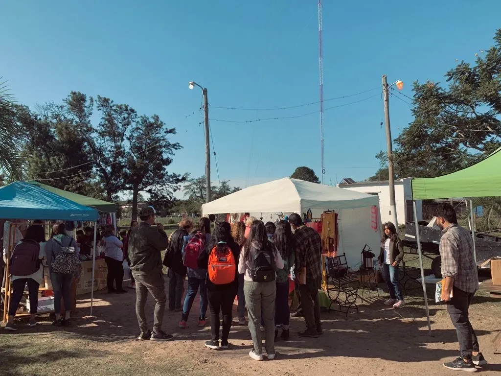 Encuentro del curso en un espacio rural